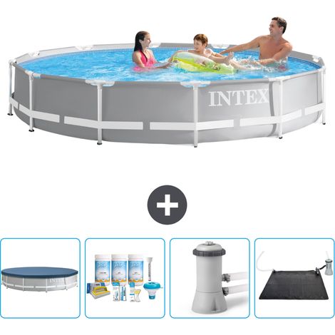 Intex Piscine Prism Frame Ronde - 366x76 cm - 5-pièces SCB4 (1/5)