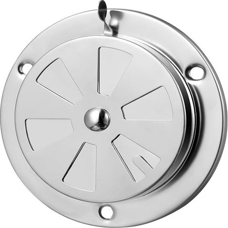 Clapet de ventilation réglable pour conduits de ventilation de sèche-linge et de four, ouverture de ventilation silencieuse , résistant aux hautes températures , diamètre 95 mm.