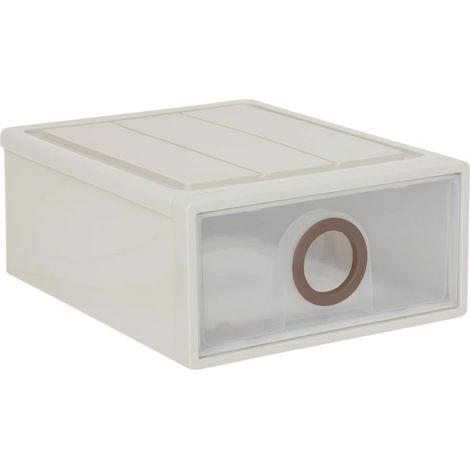 Tiroir Rigide Empilable "Tide'n Stak" 16L Beige (1/3)