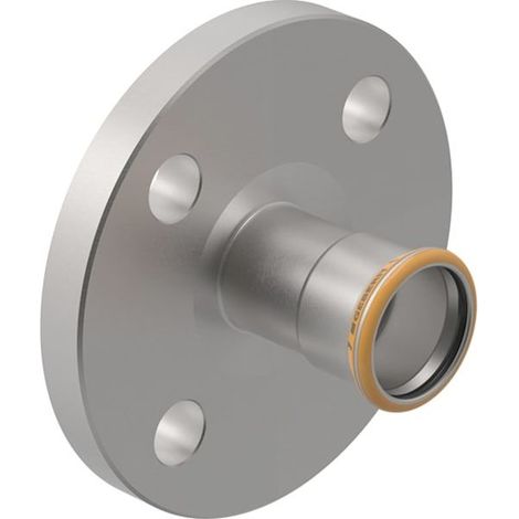 Geberit Flansch Mapress Therm, DN 80, 88,9mm, Edelstahl, 43750 (1/5)