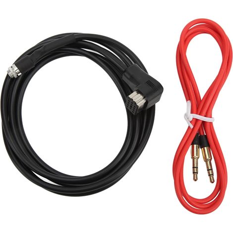 Adaptateur D'entrée Auxiliaire, Radio Adaptateur D'entrée AUX Femelle Jack 3,5 Mm Câble Audio D'autoradio pour IP Bus AVIC Z1 Z2 Z3 N4 (1/5)