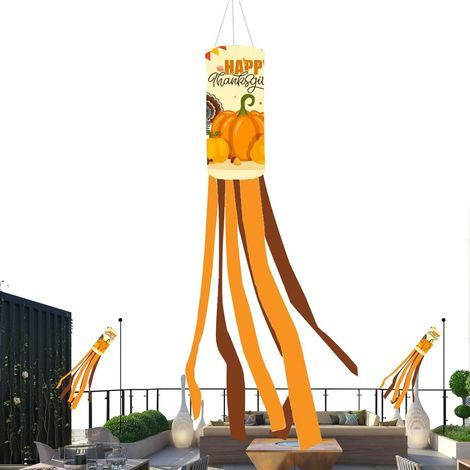 Windsack Outdoor Ornament Mit Erntemotiv Festliche Flagge (1/5)