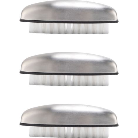 Brosse Nettoyage Légumes Inox Anti Odeur Multifonction – Brosses Mains Ongles Cuisine (1/5)