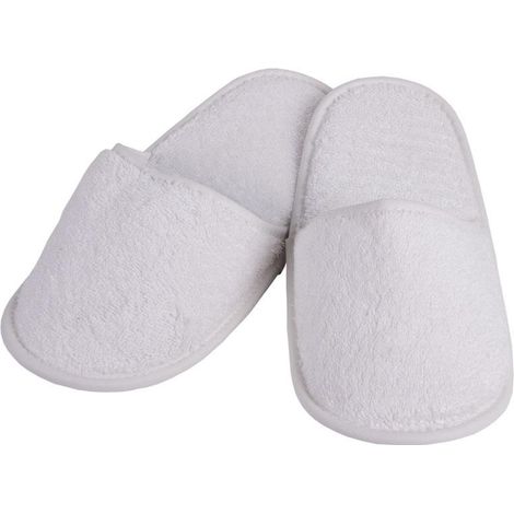 COFAN zapatillas baño blanco gama paloma talla.m , Zapatillas de baño en color blanco. Están fabricadas en denso algodón 100% para mayor suavidad, absorción y resistencia. Con gra