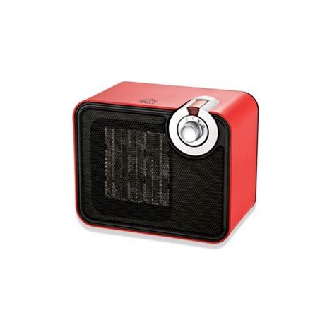 DCG Eltronic SA9107 calefactor eléctrico Negro, Rojo 1500 W Radiador