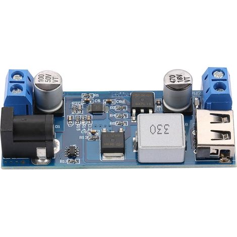 DC-DC 30W Voltage Step Down Power Supply Buck Module 9-36V 12V24V to 5V 6A USB Charging