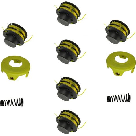 Bobinas de repuesto y placas de cubierta para desbrozadoras Ryobi. (1/3)