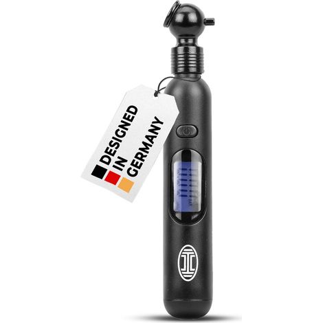 HEYNER® Reifendruckprüfer digital Luftdruckprüfer Reifen Manometer LCD-Display 0.20 - 10.3 bar 0,05 bar Abweichung (1/5)