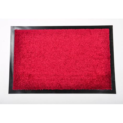 Schmutzfangmatte in verschiedenen Größen & Farben - 60x40 cm, rot