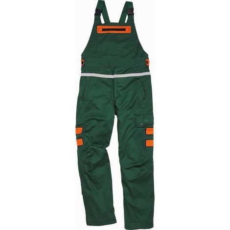 SALOPETTE BUCHERON DELTA PLUS DOUBLURE AVEC COMPLEXE ANTI-COUPURE VERT / ORANGE ERABLE 3 - ERAB3VE0   46/48 (XL)
