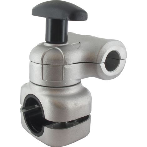Mancheron de guidon orientable pour débroussailleuses à dos – Tube Ø 28mm – Guidon Ø 19mm – Montage facile et précis