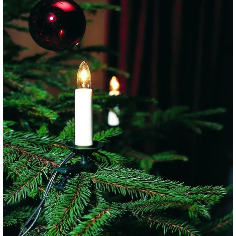 [GEBRAUCHT] B-Ware Konstsmide Baumkette Lichterkette 25 Le Ds Topbirnen Warmweiß Weiß Innen 21,8 M