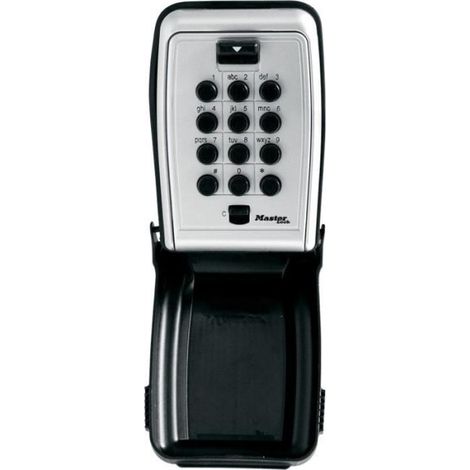 Master Lock – Armoire à clés sécurisée – Boutons poussoirs – Avec anse – Partage sécurisé pour 5 clés – Pour accès à domicile (1/5)