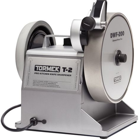 Tormek Schleifmaschine für Messer - Messerschleifmaschine mit einstellbarem Schleifwinkel, T-2, 120W (1/2)