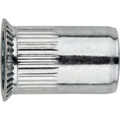 TR-AV - TUERCA REMACHABLE. CABEZA AVELLANADA 06X16,0 ( 500 u.)