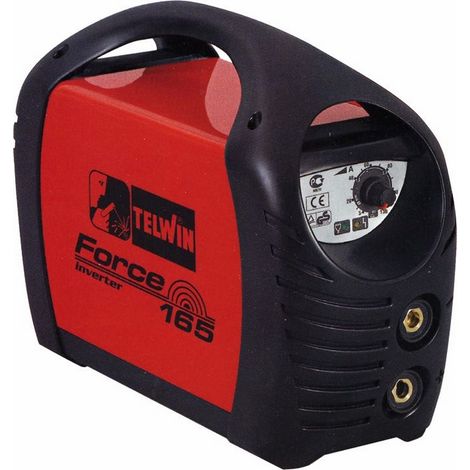 Saldatrice Inverter Telwin mod.Force165 1,6-4,6Kw 5-150Ah con accessori (1/2)