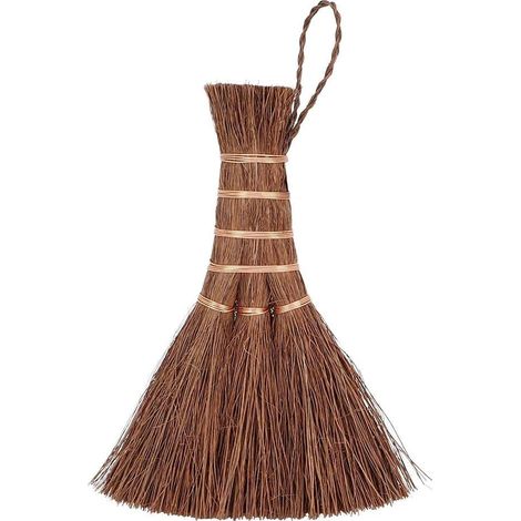 Balai fouet,Brosse à Balai,mini balai pour la maison,plateau à thé service à thé brosse petit balai,balai à main balai balai extérieur balais,mini balai pour plateau à thé,Petit Balai tressé de ménage (1/5)