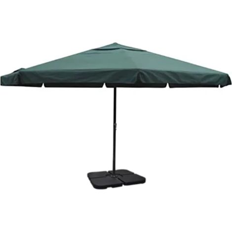 Sonnenschirm Aluminium Tragbarer Sonnenschirmständer Grün