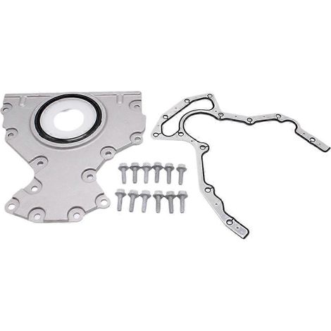 Kit de couvercle de joint d'étanchéité arrière principal 635-518 pour GMC Chevy 4.8 5.3 6.0 6.2 Cadillac Escalade Hummer Saab Isuzu 12633579 12639250-SFYGV (1/5)