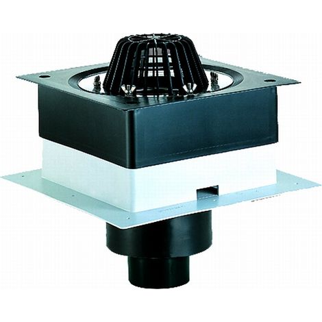 DrainBox DN75 Terrassenablauf, Abdichtungsbefestigungssystem