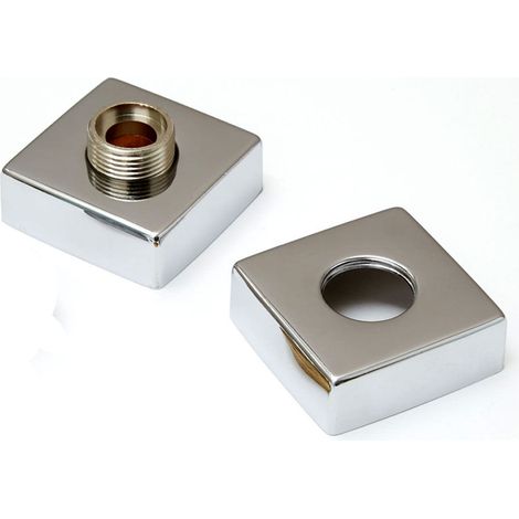 Concealing Square Universal Shower S-Union Fittings