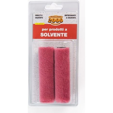 2 PZ RULLINO SPUGNA 11CM - SOLVENTE