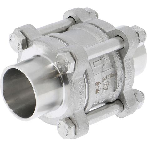 Clapet de non retour à disque inox à souder BW PN63 - Série 381ISO Ø10