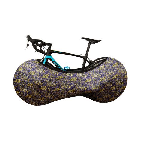 Staubdichte Fahrradabdeckung, elastischer Ketten- und Radschutz für Fahrräder / farbig lila (1/2)