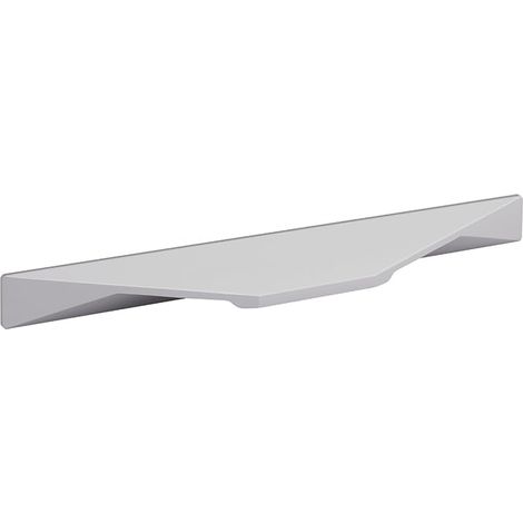 Poignée de meuble 446 mm profil Zoid poignée aluminium tiroir armoire porte meuble quincaillerie placard cuisine chambre, aluminium (1/4)