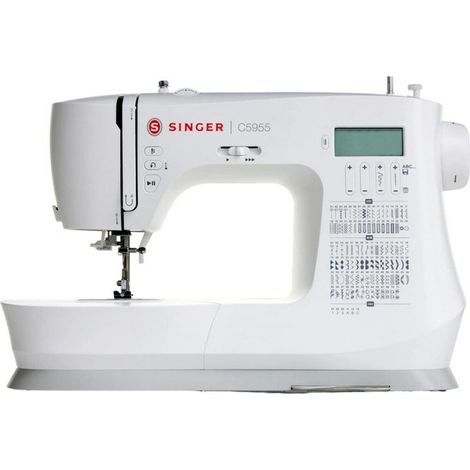 Maquina de coser electronica 71 puntadas 8 ojales pantalla lcd (1/4)