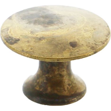 50PZ POMOLO ANTICATA ART. 24459 MM.22 OTTONE ANTICO (1/2)