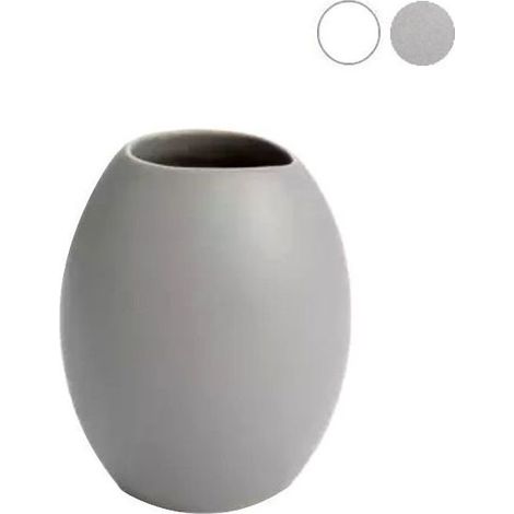 Vase à fleurs Stones Grise 12,0 x 9,0 H 17 Fancy