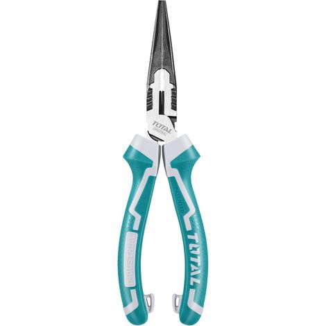 PINZA A BECCHI LUNGHI AD ALTA LEVA 200mm Cr-V BECCO LUNGO TOTAL (1/3)