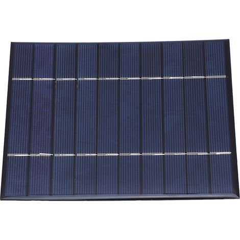 Chargeur solaire pour téléphone - Panneau solaire mini USB à haut rendement, silicium monocristallin (1/5)