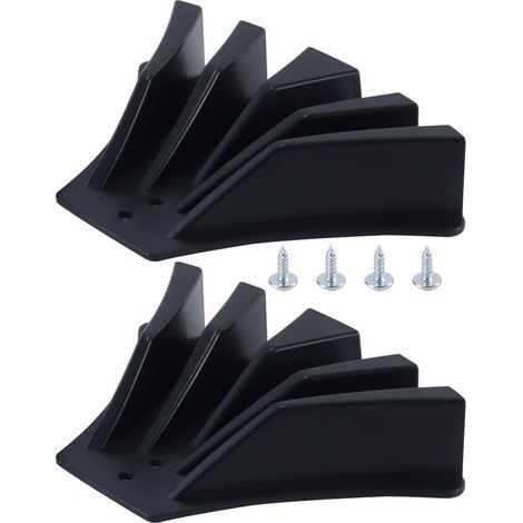 Lot de 2 déflecteurs de Descente de gouttière – Extension pour l'évacuation des eaux pluviales, Compatible avec Les descentes de 3" x 4" et 3" x 2" (1/5)