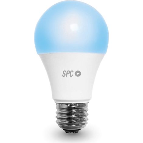 Ampoule LED Wi-Fi E27, 10 W, 806 lm, éclairage intelligent, lumière blanche réglable, intensité variable, application IoT, compatible Assistant (1/5)