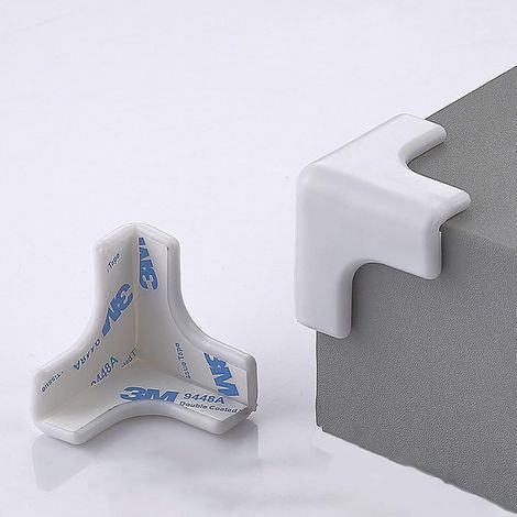 10 pièces protection coin de table – protections d'angles en PVC respectueux de l'environnement – forte adhérence pour meubles bébé (1/5)