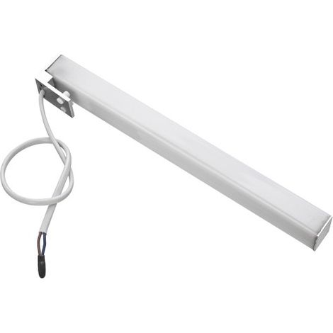 LAMPADA LED 5W 25X2XH2,5CM IP44 IN ABS CROMO. (1/5)