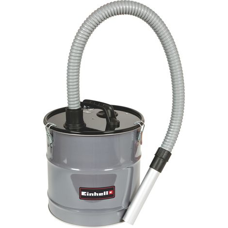Original Einhell Aschefeinfilter 18 L (18 Liter Behälter, Saugeranschluss, hochwertiger Feinfilter, Aluminium-Saugrohr, Schnellverschlüsse, Tragegriff) (1/5)