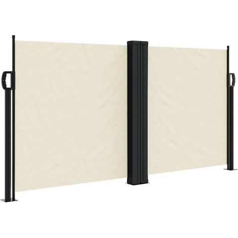 Maison Exclusive - Tenda da Sole Laterale Retrattile Crema 120x1000 cm