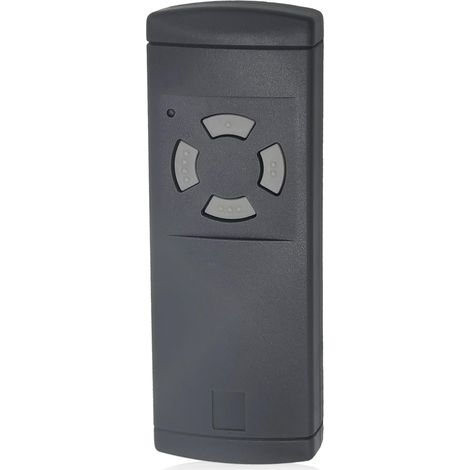 Télécommande Garage Hörmann 40,685MHz Gris - Compatible HSE2-40, HSE4-40, HS2-40, HS4-40, HSM2-40, HSM4-40 (1/5)