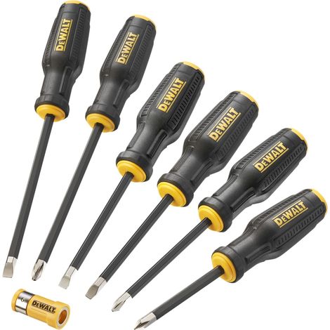 Dewalt DWHT62056-0 Full Fit Screwdriver Set, 6 Piece DHT062056