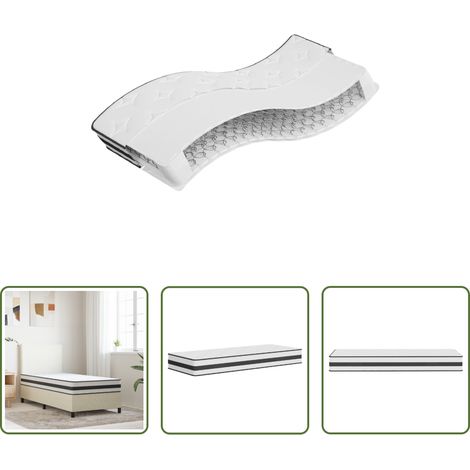 Confort de sommeil - Matelas à ressorts bonnell moyen 70x200 cm (1/5)