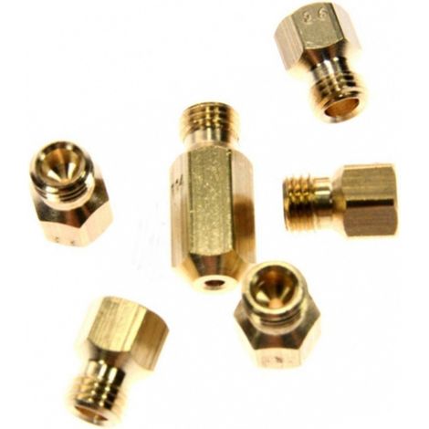 Jeu d'injecteurs gaz naturel (296117-17012) (50296300002) Four, cuisinière FAURE, ARTHUR MARTIN ELECTROLUX, ELECTROLUX, PROGRESS