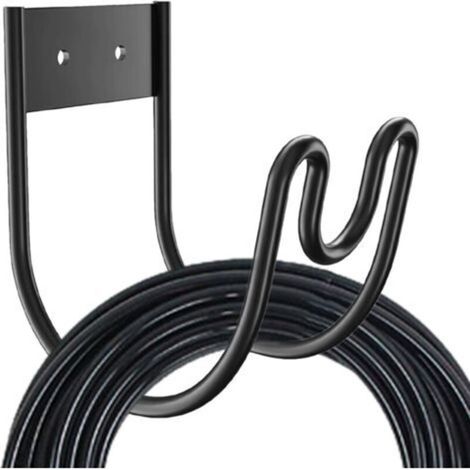 Hose Holder Wall Mount Wall-Mounted Hose Reel Garden Hose Wall Holder Hose Storage Wall Mount, Wall Hose Holder, Weather-Resistant Hose Holder, Wall-Mounted Hose Organizer (1/5)