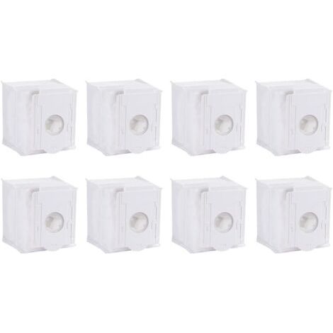 8-pack replacement dust bags for Samsung VCA-ADB90 cordless stick vacuum cleaner Jet 70, 75, 90 series cleaning station base dust bags accessories spare parts--DTEKGAZ (1/5)