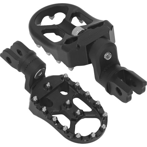 2 verstellbare Fußrasten vorne links/rechts für BMW F900R F900XR 2020-2022, silberfarben (1/5)