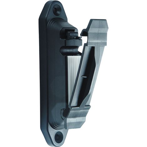 Profi-Klemmisolator schwarz 40 mm, 10 Stück (1/3)