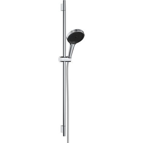 Hansgrohe Rainfinity - Conjunto de ducha, flexo y barra, 3 chorros, EcoSmart,cromo 28744000 (1/3)