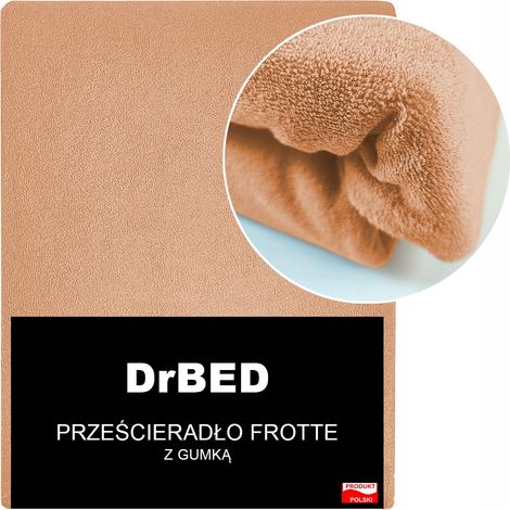 Sábana ajustable 90 x 200 Tejido de rizo FUSHY Elastic Polish (1/2)